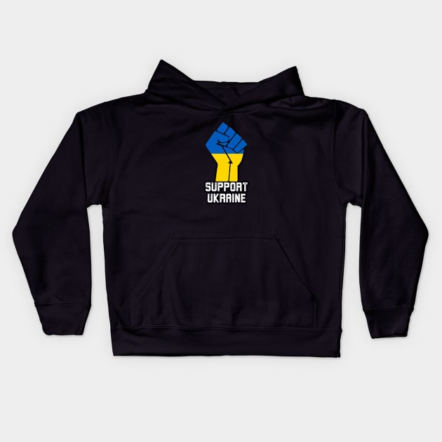 Support Ukraine Kids Hoodie by Batrisyiaraniafitri